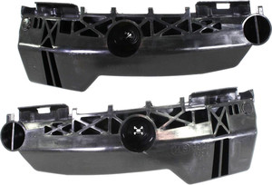 Rear Bumper Retainer Pair/Set for Toyota RAV4 2006-2012, Right Passenger and Left Driver, Plastic Replacement