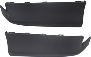 Rear Lower Valance Spoiler Pair/Set for 2011-2013 Toyota Corolla S/XRS Models, Right Passenger and Left Driver, Primed (Ready to Paint) Replacement