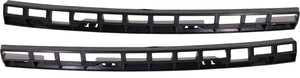 Front Bumper Bracket Pair/Set for 2012-2015 Volkswagen Passat, Right Passenger and Left Driver Support Cover, Plastic, Replacement