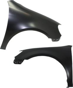 Front Fender Pair/Set for Volkswagen Golf/Jetta Wagon 2010-2014, Right Passenger and Left Driver, Primed (Ready to Paint), Steel Replacement