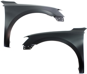 Front Fender Pair/Set for 2012-2015 Volkswagen Passat, Right Passenger and Left Driver, Primed (Ready to Paint), Replacement