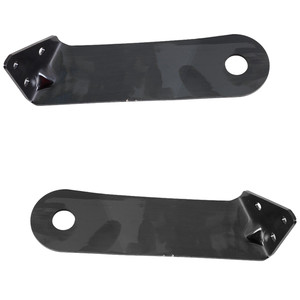 Front Bumper Bracket Pair/Set for Ford Ranger 2019-2022, Right Passenger and Left Driver, Outer Mounting, compatible with 2WD (Two-Wheel Drive) with FX2 Package and 4WD (Four-Wheel Drive) FX4 Off Road Package, Replacement