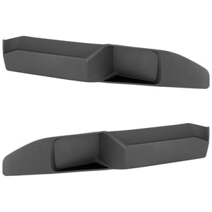 Pair/Set - Fog Light Cover for Ford Bronco 2021-2023, Right Passenger and Left Driver, Textured Black, Replacement
