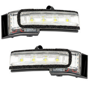 Mirror Signal Light Pair/Set for Ford F-150 2015-2018, Right Passenger and Left Driver with Spot Light, Replacement