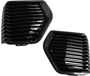 Fog Light Cover Pair/Set for 2019-2022 GMC Sierra 1500, Right Passenger and Left Driver, Includes 2022 Sierra 1500 Limited Crew/Extended Cab Pick-Up, Replacement