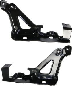Hood Hinge Pair/Set for GMC Acadia 2013-2016, Acadia Limited 2017, Right Passenger and Left Driver On Body, Replacement