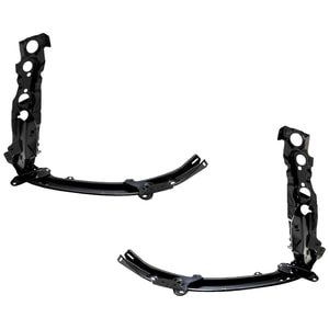 Radiator Support Upper Right Passenger and Left Driver Extension Tie Bar Assembly Pair/Set for GMC Terrain 2018-2023, Replacement