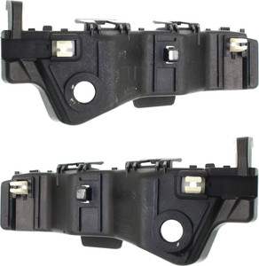Front Bumper Bracket Pair/Set for Hyundai Santa Fe/Santa Fe XL 2013-2019, Outer Right Passenger and Left Driver, Replacement