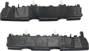 Front Bumper Upper Side Bracket Pair/Set for Hyundai Accent Sedan 2018-2022, Right Passenger and Left Driver Replacement