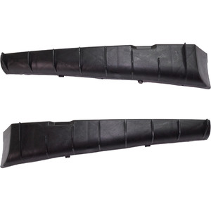 Front Bumper Bracket Pair/Set for Hyundai Tucson 2016-2018, Right Passenger and Left Driver Side Support, Plastic, Replacement