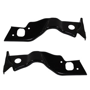 Front Bumper Bracket Pair/Set for Hyundai Santa Fe 2013-2016, Right Passenger and Left Driver Side Replacement