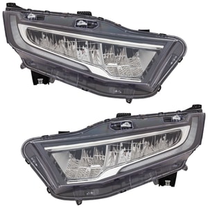 LED Headlight Assembly Pair/Set for Honda Odyssey 2021-2023, Right Passenger and Left Driver, Elite/EX/EX-L/Touring Models Replacement