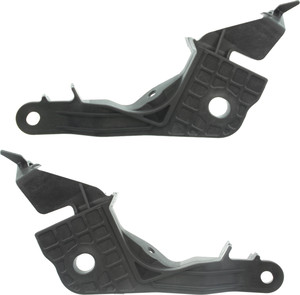 Headlight Bracket Pair/Set for Honda Civic 2012-2015, Right Passenger and Left Driver, Compatible with Coupe (2012-2013) and Sedan Models, Replacement
