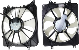 Radiator and A/C Condenser Fan Assembly Set for 2017-2022 Honda CR-V - Complete Replacement Set