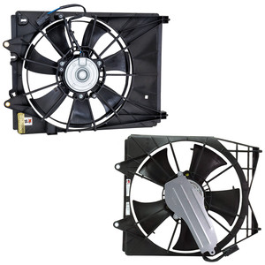 Cooling Fan Assembly Pair/Set for Honda Accord 2018-2022 / Acura TLX 2022, Right Passenger and Left Driver Sides, Replacement