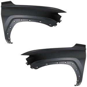 Front Fender Pair/Set for 2022-2023 Hyundai Tucson, Right Passenger and Left Driver, Primed (Ready to Paint), Steel, for SE, SEL, Limited (Korea Built Vehicle), Essential, Preferred, N Line Models, Replacement