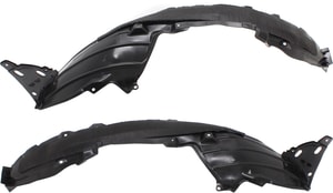 Front Fender Liner Pair/Set for 2017-2022 Honda CR-V, Right Passenger and Left Driver Sides, Direct Replacement