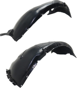 Front Fender Liner Pair/Set for Hyundai Sonata 2015-2017, Right Passenger and Left Driver, Compatible with Limited, 2.4L Engine, Sport and Ultimate Models, Excluding Hybrid. Replacement