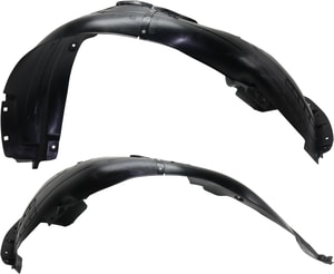 Front Fender Liner Pair/Set for Hyundai Accent Sedan, 2018-2022, Right Passenger and Left Driver, Pair/Set of 2, Replacement