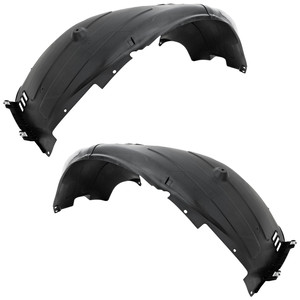 Front Fender Liner Pair/Set for Hyundai Sonata 2020-2022, Right Passenger and Left Driver, Plastic, Injection Form, Suitable for Limited, Luxury, N Line, Sel, Sel Plus, Sport, Ultimate Models, Replacement