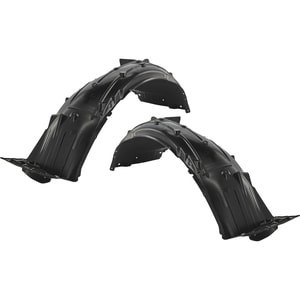 Pair/Set - Front Fender Liner for Honda Civic LX Model Hatchback 2017-2019, Injection Form, Right Passenger and Left Driver, Replacement