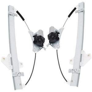 Front Window Regulator for Hyundai Accent 2012-2017 Right Passenger and Left Driver, Power with Motor, Replacement Pair/Set