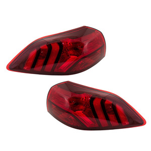 Tail Light Assembly for Hyundai Tucson 2019-2021, Outer, Halogen, Right Passenger and Left Driver, Replacement Pair/Set