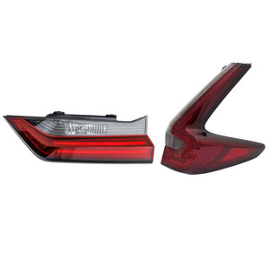 Tail Light Assembly for Honda CR-V 2020-2022, Right Passenger Outer, Halogen, Set of 2, Replacement