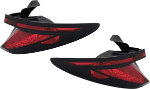 Tail Light Assembly Pair/Set for 2022 Hyundai Tucson SE Model, Outer, Halogen, Right Passenger and Left Driver, USA Built Vehicle, Replacement