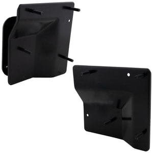 Pair/Set - Rear Bumper Bracket for Hyundai Accent Sedan 2012-2017, Right Passenger and Left Driver Bumper Stay, Replacement Set