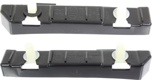 Rear Bumper Bracket Pair/Set for Hyundai Accent 2007-2011 Hatchback, Right Passenger and Left Driver Side Mounting Bracket Replacement