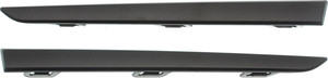 Rear Bumper Molding Pair/Set for Honda CR-V 2017-2022, Textured, Right Passenger and Left Driver, Replacement