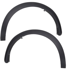 Front Wheel Opening Molding Pair/Set for Infiniti QX56 (2011-2013) and QX80 (2014-2023), Right Passenger and Left Driver, Primed (Ready to Paint) Replacement