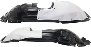 Front Fender Liner Pair/Set for 2014-2018 Jeep Cherokee, Right Passenger and Left Driver, Pair/Set of 2 Replacement
