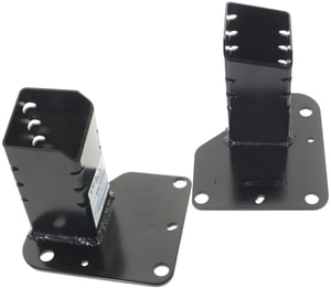Radiator Support Bracket Pair/Set for Jeep Cherokee 2014-2018, Right Passenger and Left Driver Replacement