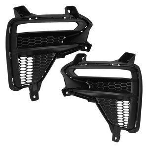 Front Bumper Molding Pair/Set for Kia Forte 2019-2021, FE Model, Right Passenger and Left Driver Sides, Replacement