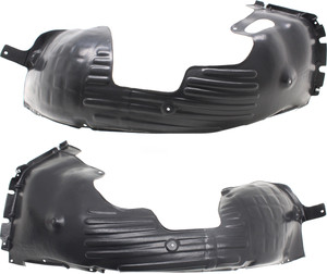 Front Fender Liner Pair/Set for KIA Optima 2016-2018, Right Passenger and Left Driver, Excluding Hybrid Model, For USA Built Vehicle, Replacement