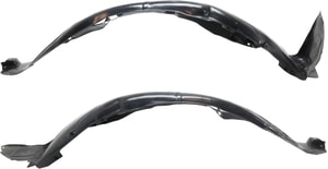 Pair/Set - Front Fender Liner for KIA RIO Hatchback/Sedan 2016-2017, Right Passenger and Left Driver Replacement Set
