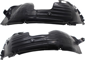 Front Fender Liner Pair/Set for 2016-2018 Optima, Right Passenger and Left Driver, Excluding Hybrid Model, for Korea Built Vehicle, Replacement