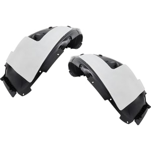 Front Fender Liner Injection Form Pair/Set for 2021-2023 Kia Sorento with Sport Design Bumper, Includes Right Passenger and Left Driver Sides, Excludes Hybrid/Plug-In Models - Replacement