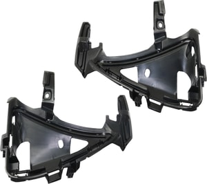 Front Bumper Grille Pair/Set for Lexus IS300/IS350 2017-2020 with Right Passenger and Left Driver Outers, Fog Light Covers, Hole Cover, F Sport Package - Replacement