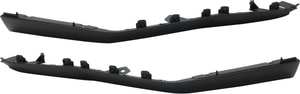 Front Bumper Pad Pair/Set for Lexus RX350/RX450H 2016-2019, Right Passenger and Left Driver Guard Cover, Excluding F Sport Package - Replacement