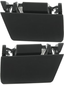 Front Bumper Filler Pair/Set for Lexus RX350/RX450H 2013-2015, Right Passenger and Left Driver Side Access Hole Cover, Japan Built, Replacement