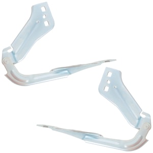 Pair/Set - Hood Hinge Pair/Set for 2016-2018 Lincoln MKX and 2019-2023 Lincoln Nautilus, Right Passenger and Left Driver, Steel, Replacement