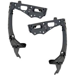 Radiator Support Upper Right Passenger and Left Driver Steel Pair/Set for Lexus GS300 2006-2007 and GS450H 2007, Replacement