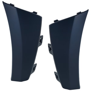 Front Bumper Molding Pair/Set for 2019-2023 Mercedes-Benz C300 with AMG Package, Outer, Paint to Match, Fit Convertible (2019-2022), Coupe (2019-2022) and Sedan (2019-2021), Left Driver & Right Passenger Replacement.