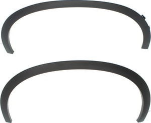 Front Wheel Opening Molding Pair/Set for Mercedes-Benz GLC300 (2016-2022), GLC43 AMG (2017-2022) Right Passenger and Left Driver Replacement