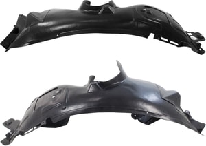 Pair/Set - Front Fender Liner Assembly for Mercedes-Benz CLA45 AMG 2014-2019, Right Passenger and Left Driver, Replacement Set 