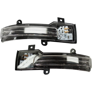 Mirror Signal Light Assembly for Mitsubishi Outlander 2014-2022, Right Passenger and Left Driver Side, Pair/Set of 2, Replacement