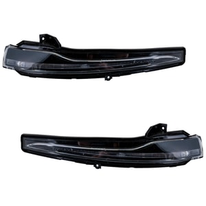 Mirror Signal Light Pair/Set for Mercedes-Benz C-Class 2016-2023, Right Passenger and Left Driver Side Replacement